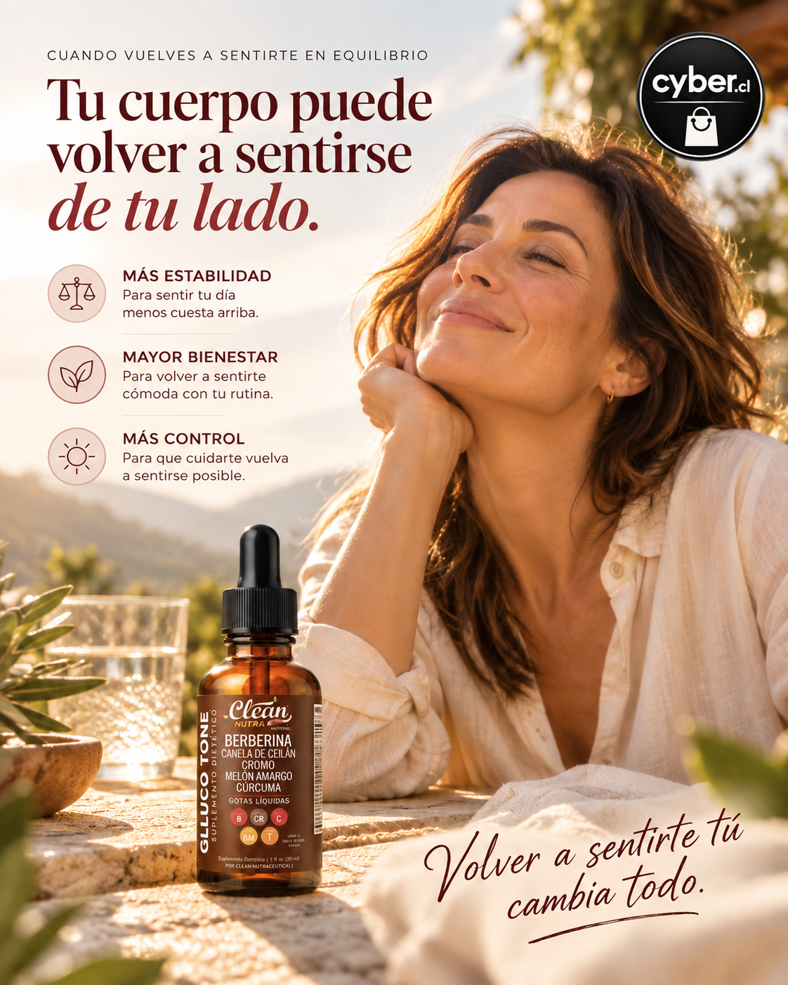 Gluco Tone™ Berberina | Equilibrio para tu día
