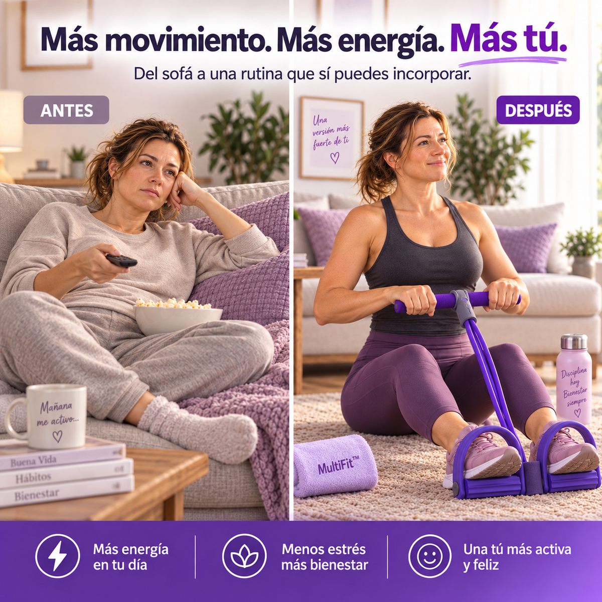 MultiFit™ Home - 10 minutos al día para volver a moverte desde casa