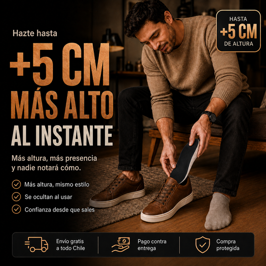 HighPads 2.0™ - La altura se nota. Las plantillas no.